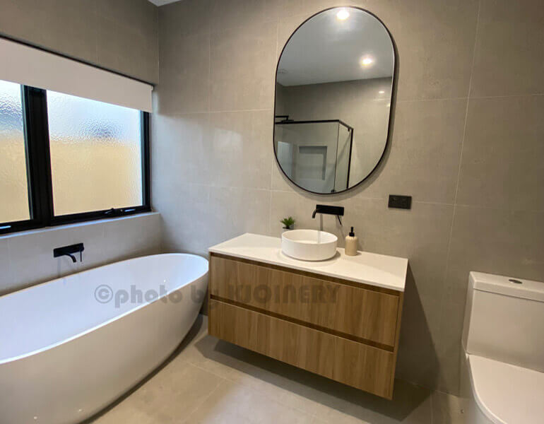 Bathroom vanity installation process Point Cook — professional vanity fitting and wall preparation