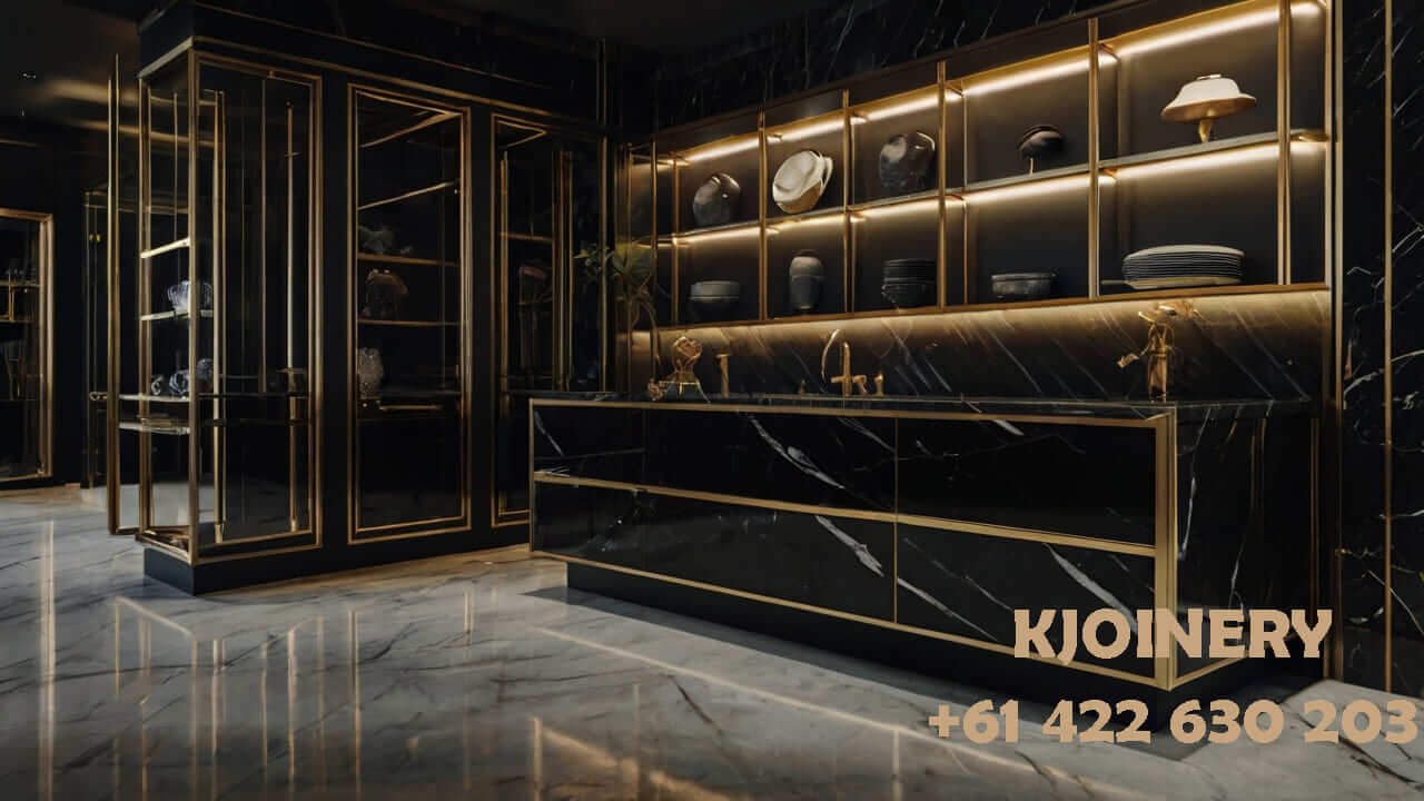 Custom retail counter and cabinetry in Melbourne