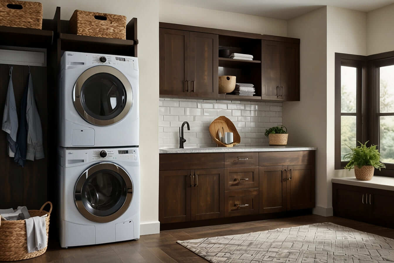 Transform your laundry room into a stylish and functio 1 2