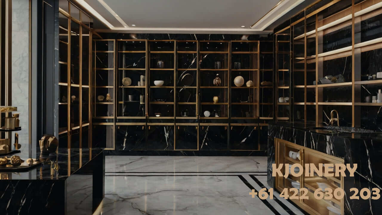 Retail shopfitting with custom display cabinetry in Melbourne