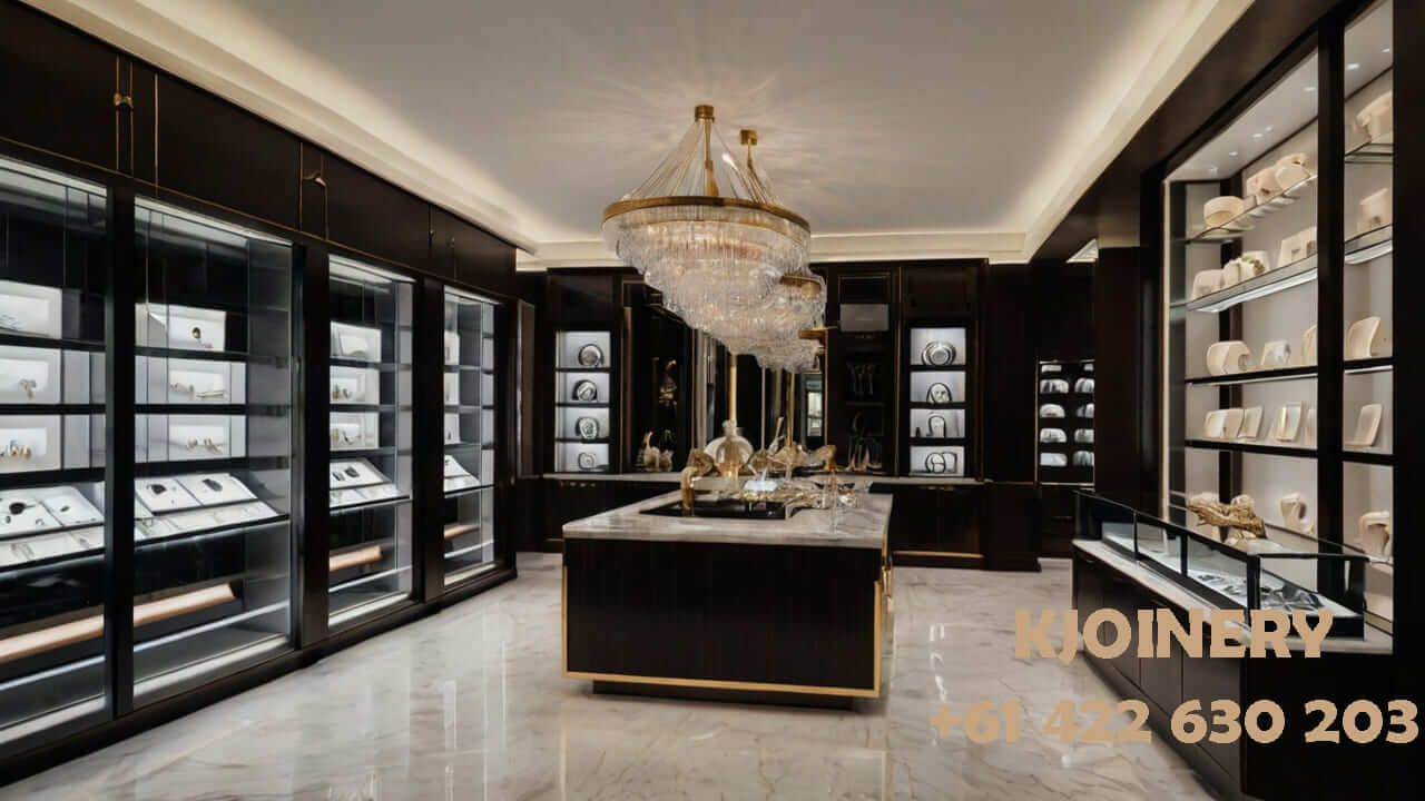 New retail fitout with custom joinery in Melbourne