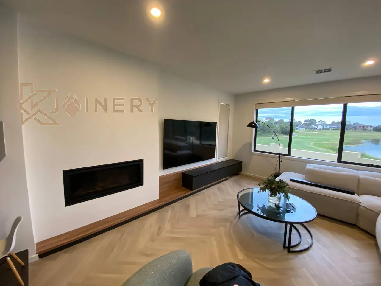 Custom TV unit cabinetry in Melbourne