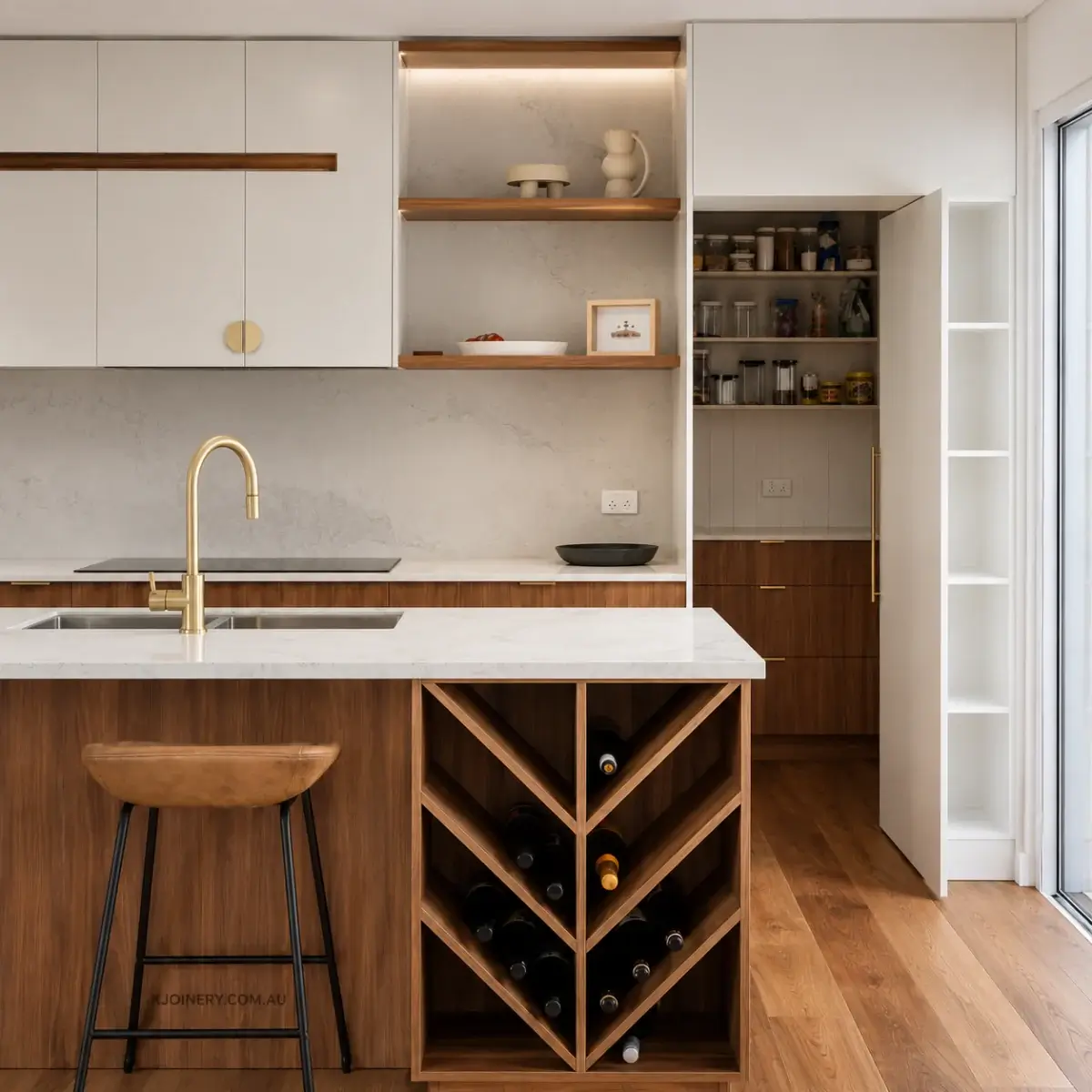 Custom kitchen renovation by KJoinery Australia