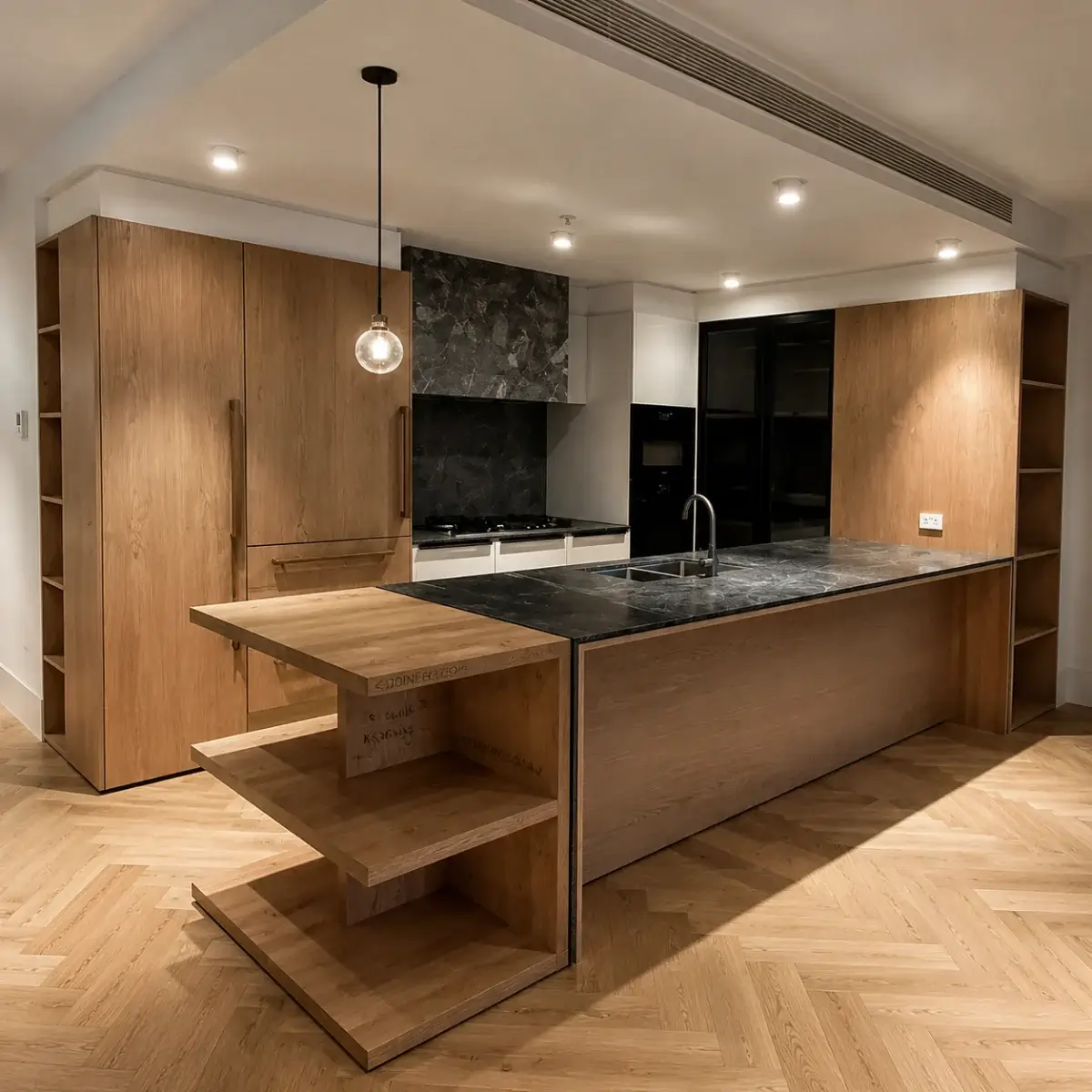 Custom joinery and cabinetry detail by KJoinery Australia