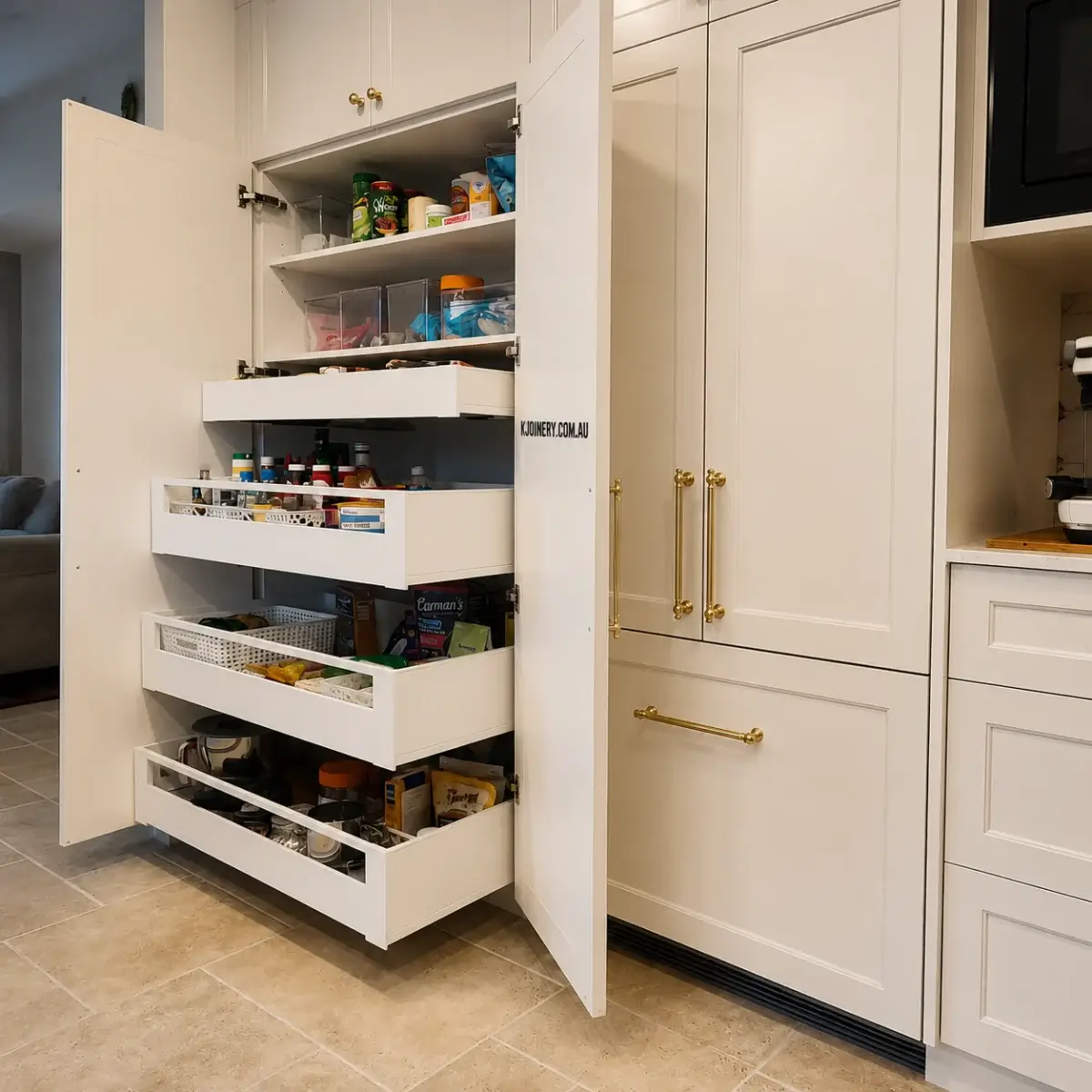 Butler pantry cabinetry in Manor Lakes Melbourne